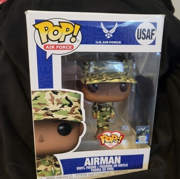 Funko POP! Air Force Airman Vinyl Figure USAF New in Box - Picture 2 of 11
